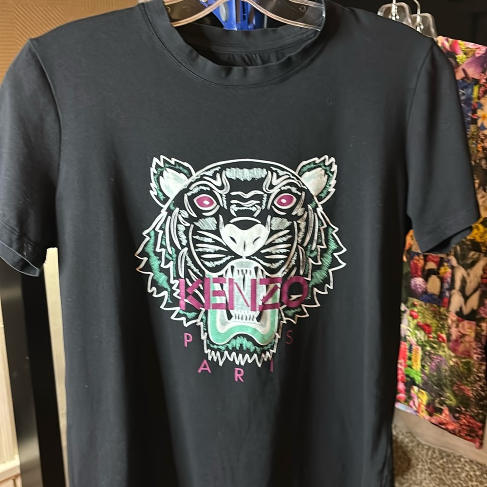 Kenzo Jungle Paris black tshirt size L